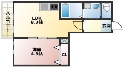 ESCALA四條畷の間取り