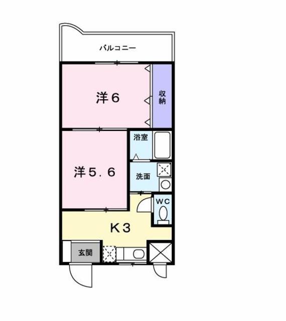 ラフィネ２１の間取り