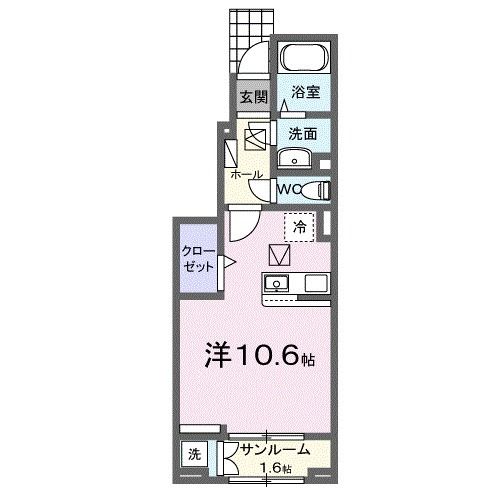 サクシードIIの間取り