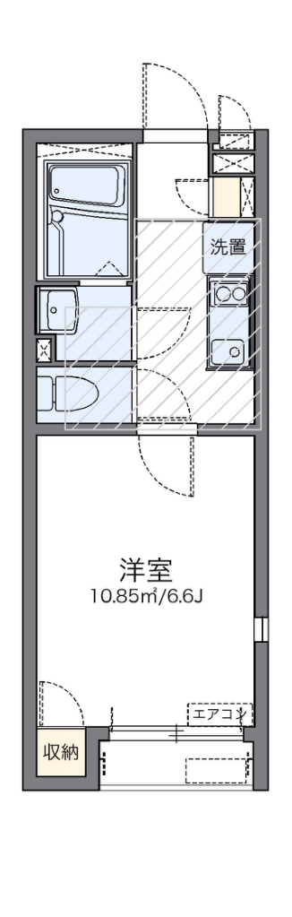 レオネクストルーチェIIの間取り