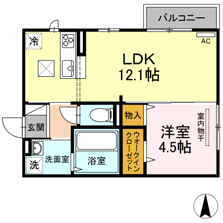 【パレンティーアの間取り】