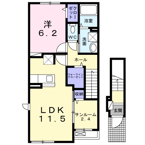 ヤパンサラゲヨの間取り