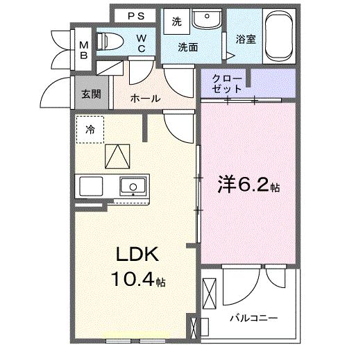 マグノーリエの間取り