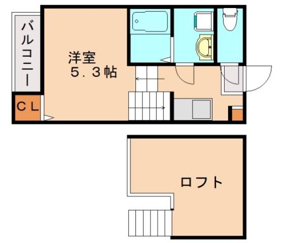 ハーモニーテラス和白XIIの間取り