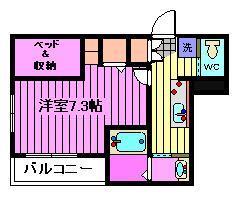 アクシーズ北浦和３丁目の間取り