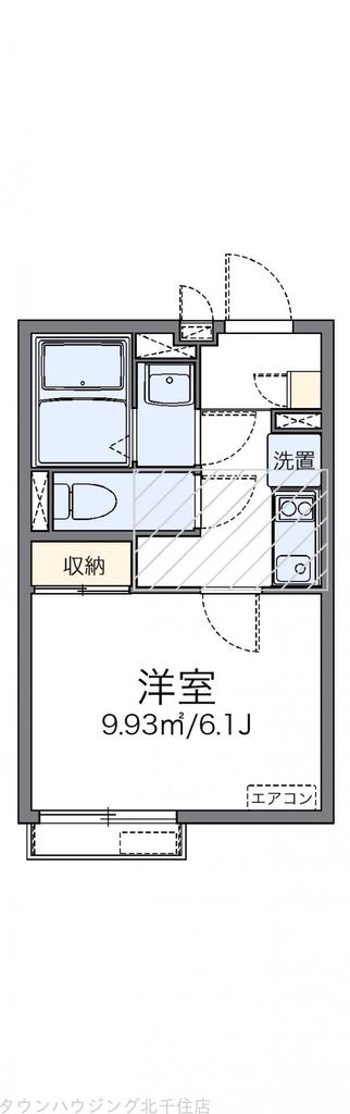 レオネクストアドラブール千寿の間取り