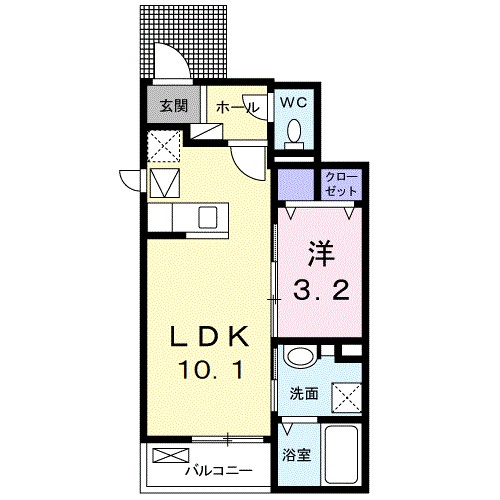 メゾンＳｏｚｏの間取り