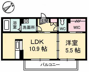 グリナージュCの建物外観