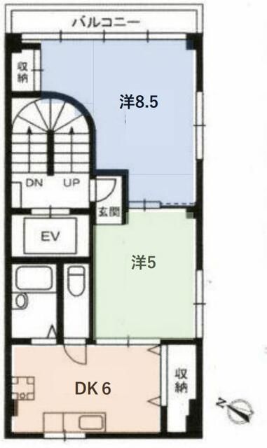 第１５大協ビルの間取り