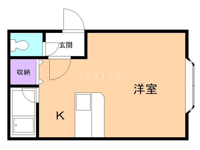 グランドール北２７条Ｃの間取り