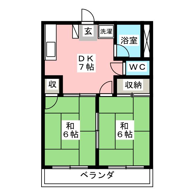 ハイツ井上の間取り