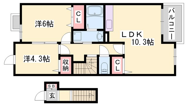 シトラスIIの間取り