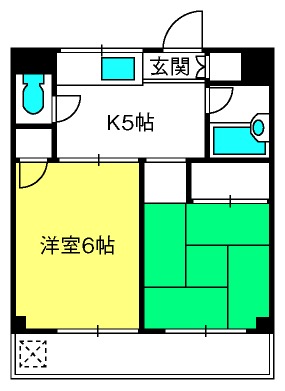 大東京戸田公園ハイツの間取り