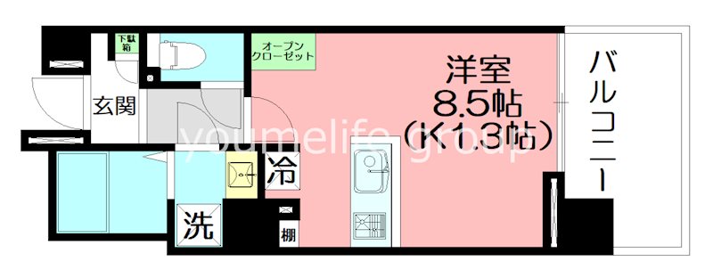 A-FLAT HIRATSUKAの間取り