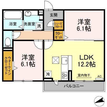 アヴァンセ加納の間取り