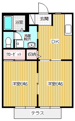 コープスクエア IIの間取り