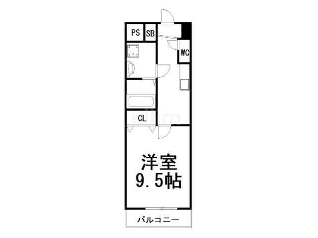 VILLＡ　MARY五条の間取り