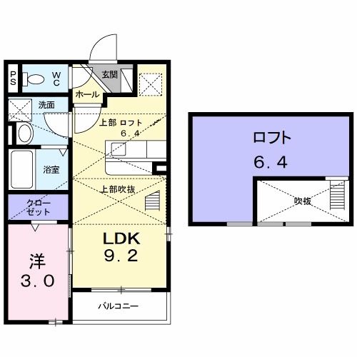 ローズスクエアの間取り