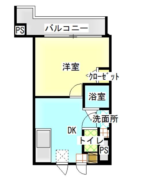 メルポート出汐の間取り