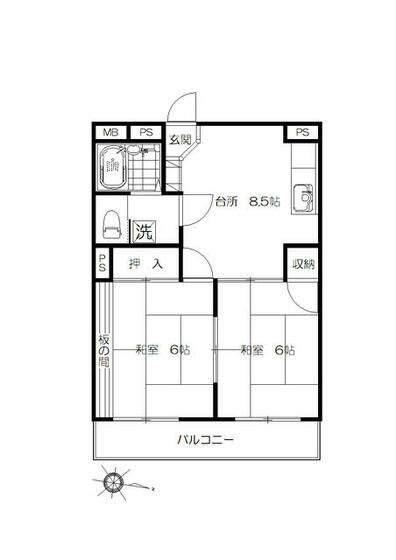 【ＹＭコータスの間取り】