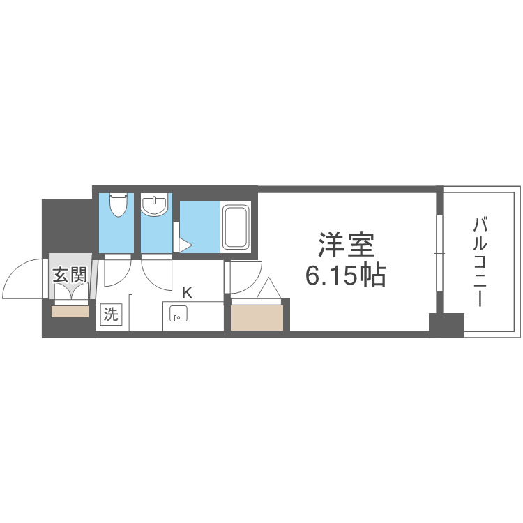 住之江公園レジデンスの間取り