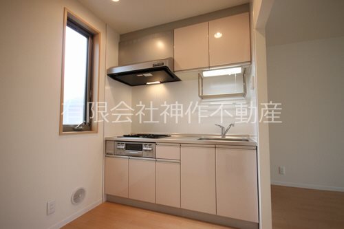 キッチン　2口ビルトインコンロ