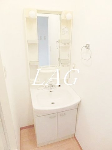 洗面設備　洗面台です。