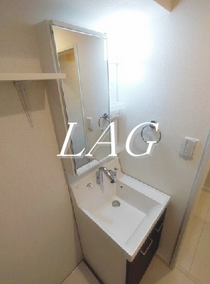 洗面設備　洗面台です。