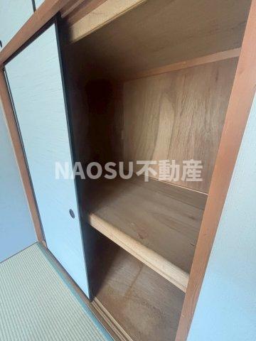 収納　十分な収納スペースがあります