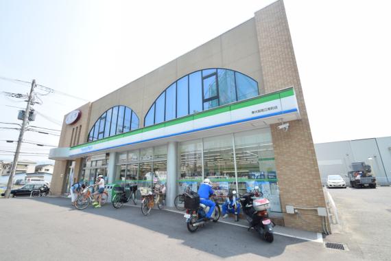 コンビニ　ファミリーマート　東大阪若江南町（コンビニ）まで453m