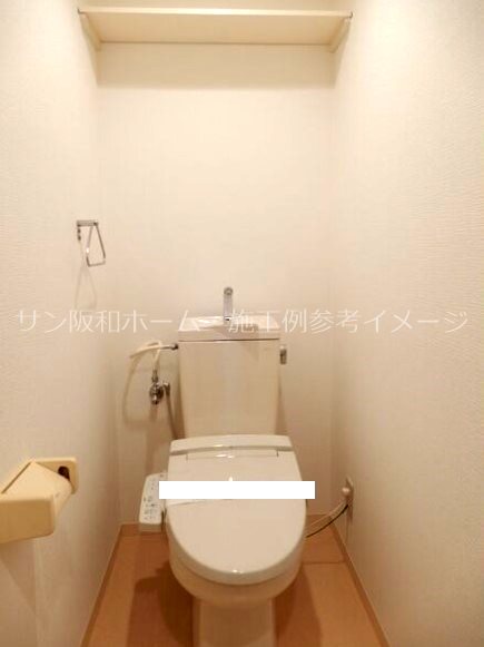 トイレ　同物件別室施工例参考イメージ画像