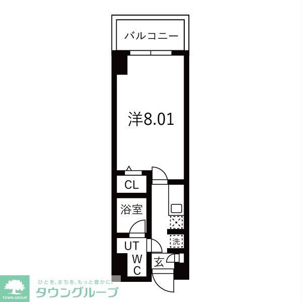 アルファコート蕨3の間取り写真