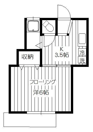 フレンドリー大森の間取り写真