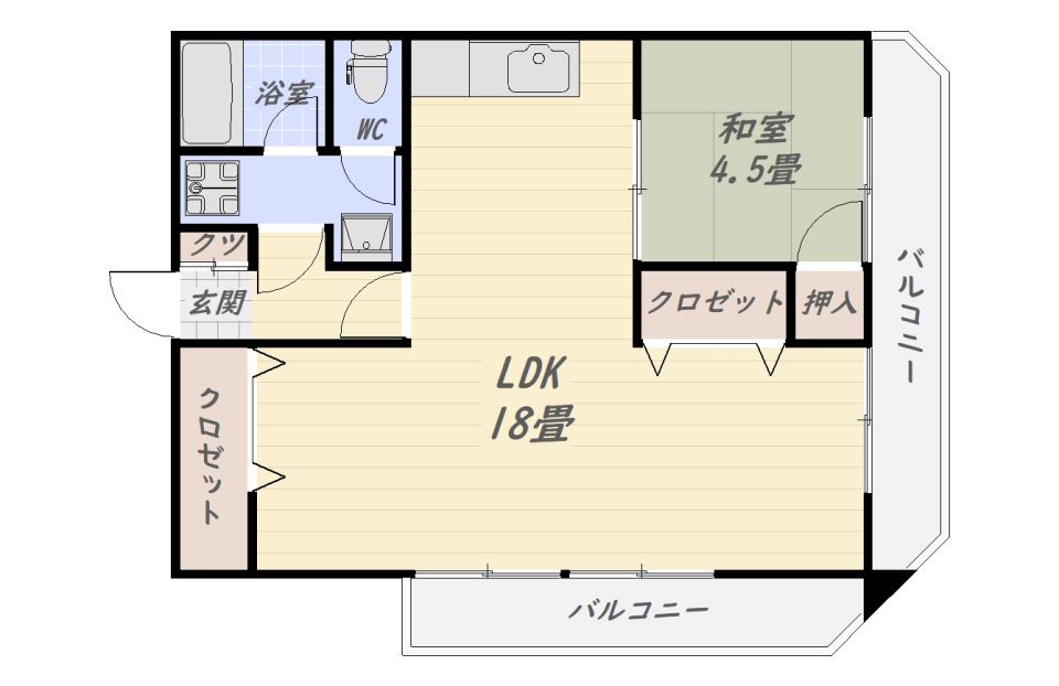 第２パースビルの間取り