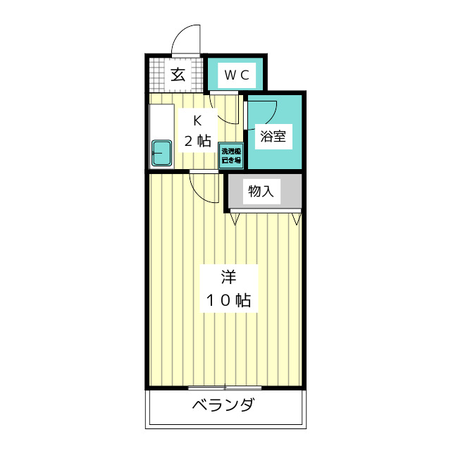 クリーンヒルズの間取り