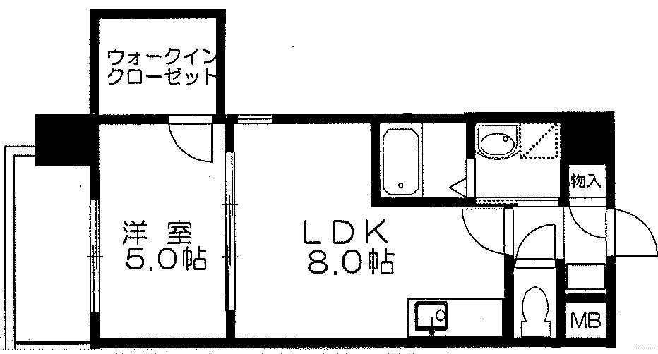 ベルパークIIの間取り