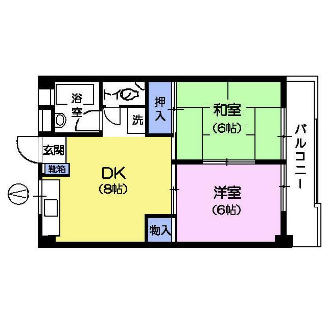 第２長谷川マンションの間取り