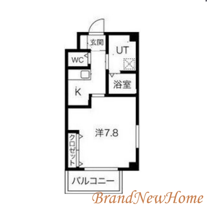 堺市堺区南旅篭町東のマンションの間取り