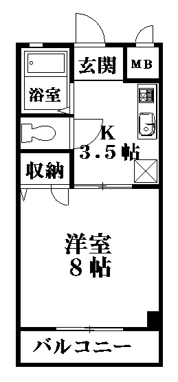 HRヒルズの間取り