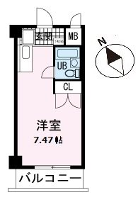 第２のぼりマンションの間取り