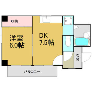 【大野木ビラの間取り】