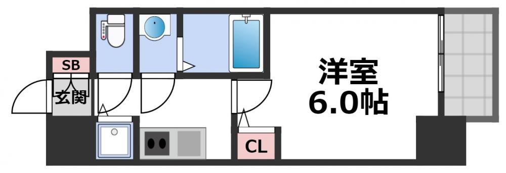 エスリード京橋グレイスの間取り