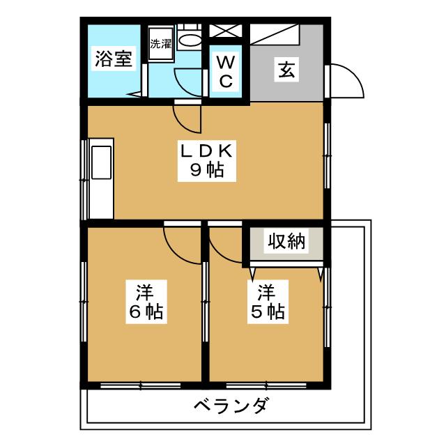 エクセル深沢の間取り