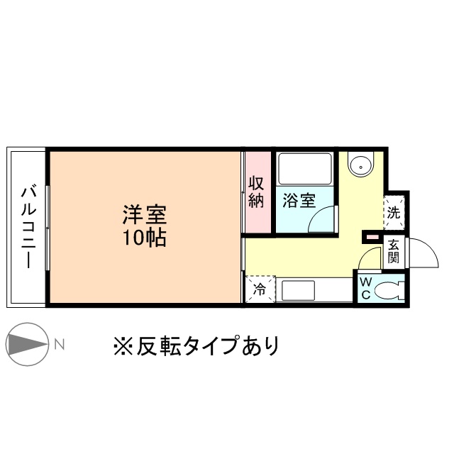 【ＰＬＡＺＡ希望の朝　南館Ｂの間取り】