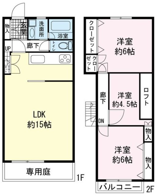 コーポラスＮの間取り