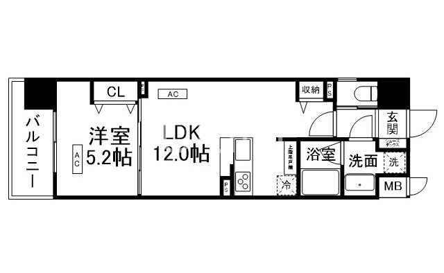 ベラジオ雅び京都三条通の間取り