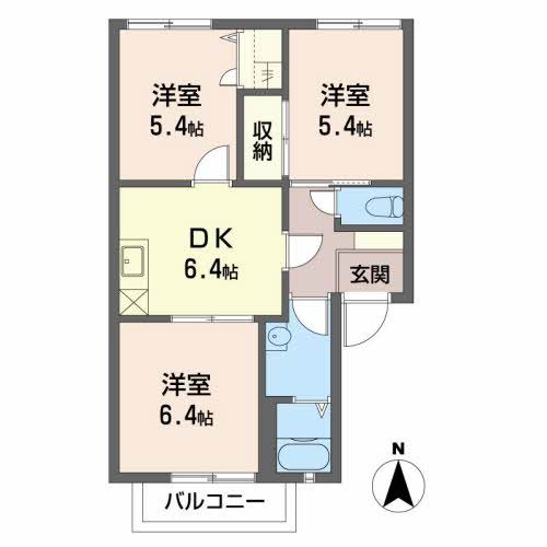 ファミールパレスの間取り