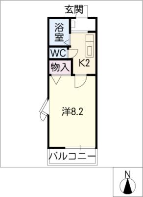 リベールＢの間取り