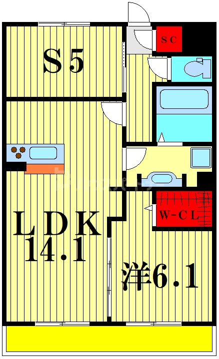 エス・ストークの間取り