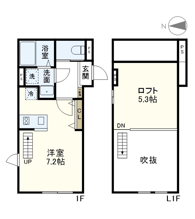 レーヴメゾン横須賀の間取り